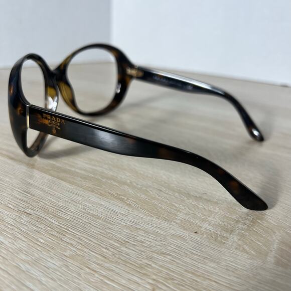 Prada SPR04O 2AU-6S1 Oversized Sunglasses Dark Tortoise Shell 62-18-130 main image 7